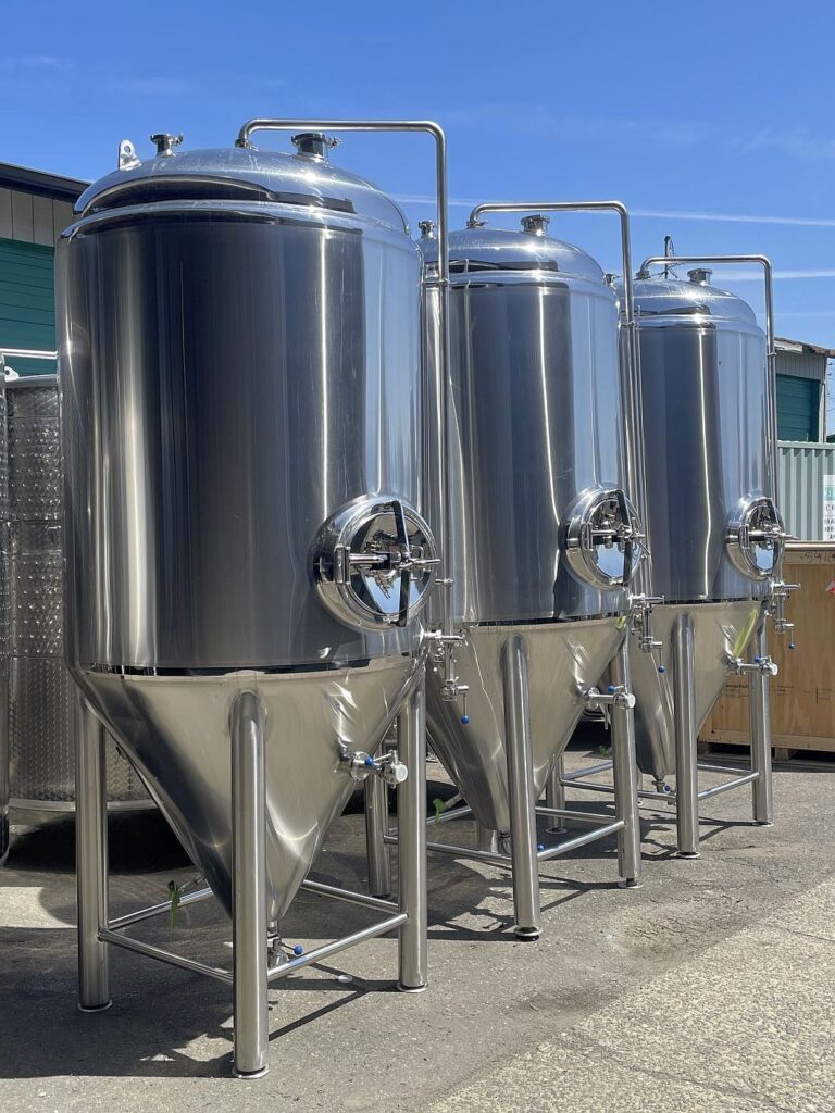 3 Available – 15 bbl conical jacketed Glacier fermenters – ProBrewer