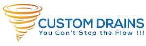 Custom Drains logo